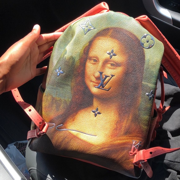 LOUIS VUITTON Da Vinci Palm Springs Backpack main image 7